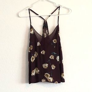 Kendall+Kylie floral tank top